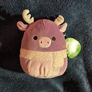 Markina Squishmallows Purple and Pink Moose Plush